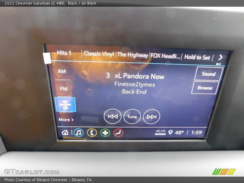 Black / Jet Black 2023 Chevrolet Suburban LS 4WD