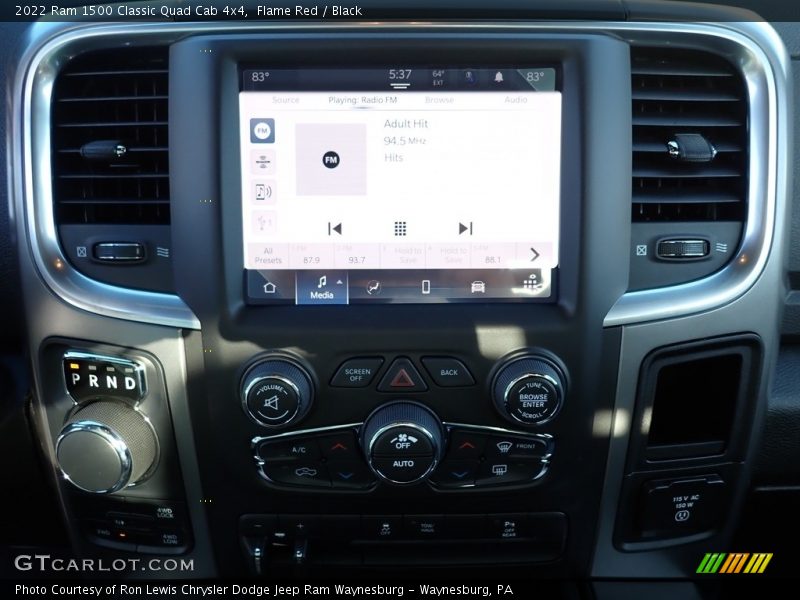 Flame Red / Black 2022 Ram 1500 Classic Quad Cab 4x4