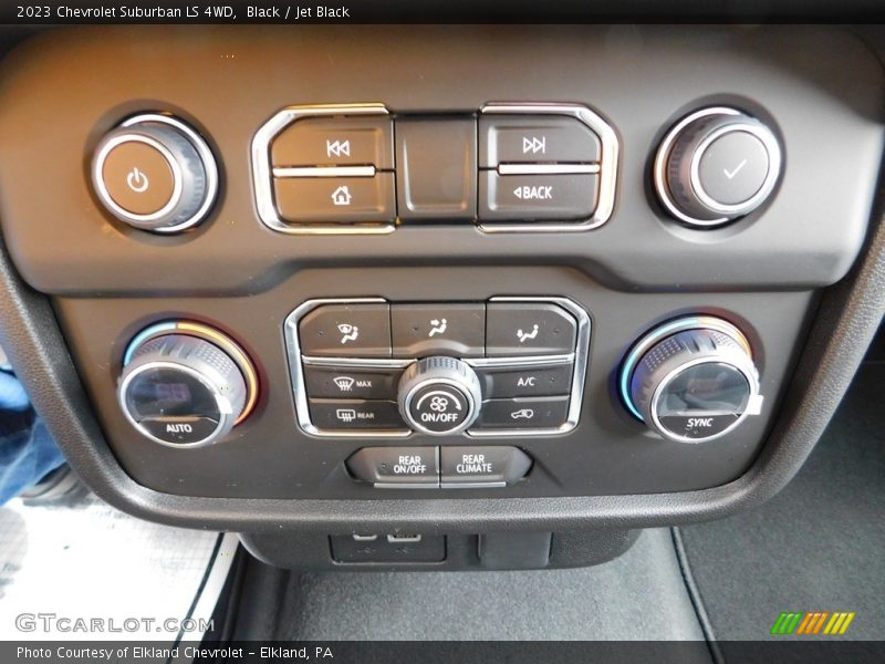 Black / Jet Black 2023 Chevrolet Suburban LS 4WD
