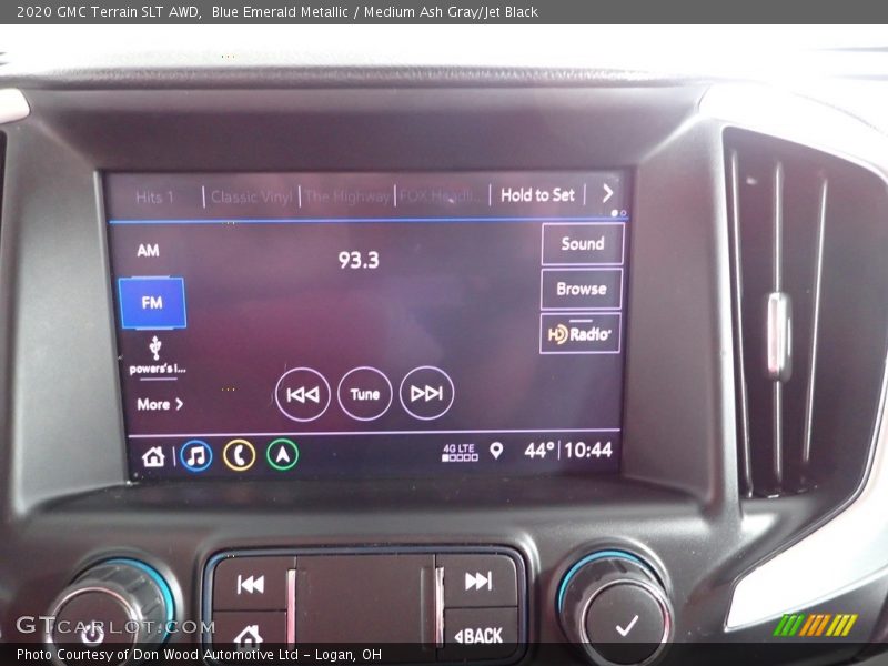 Blue Emerald Metallic / Medium Ash Gray/Jet Black 2020 GMC Terrain SLT AWD