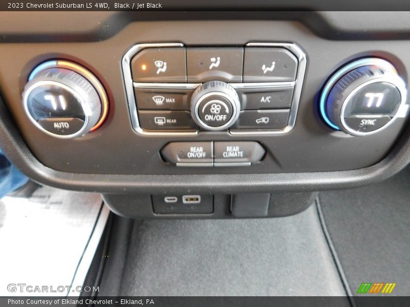 Black / Jet Black 2023 Chevrolet Suburban LS 4WD