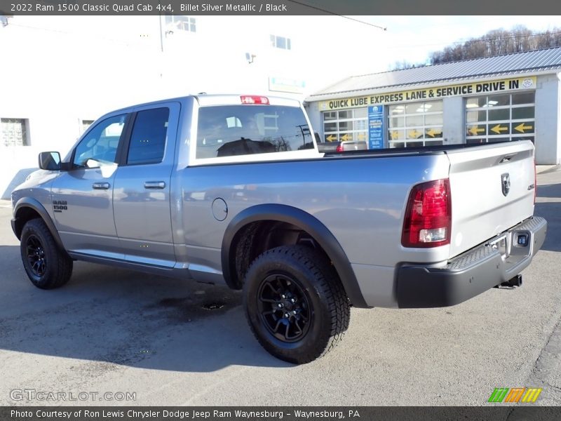 Billet Silver Metallic / Black 2022 Ram 1500 Classic Quad Cab 4x4