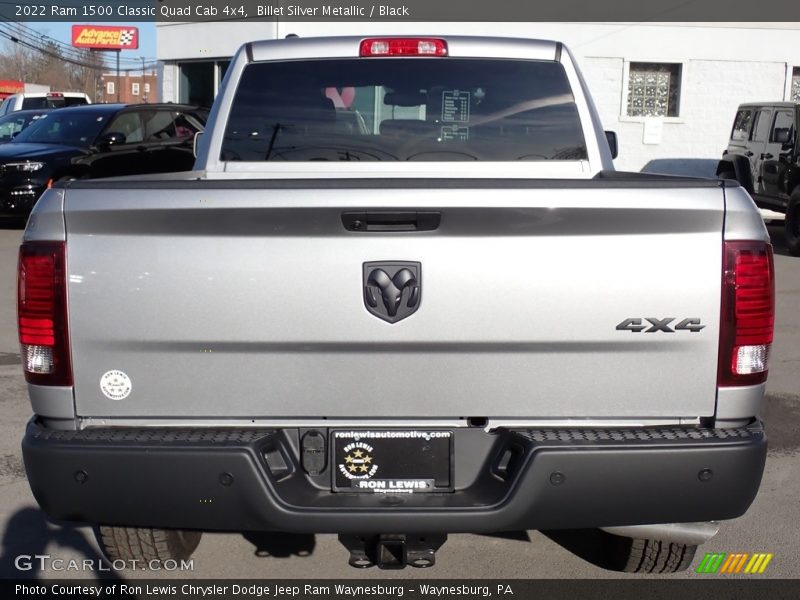Billet Silver Metallic / Black 2022 Ram 1500 Classic Quad Cab 4x4