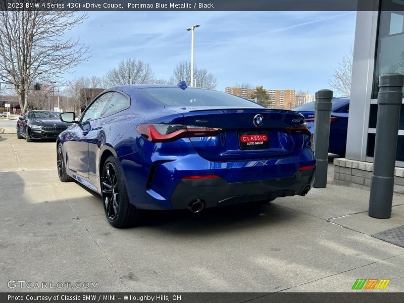 Portimao Blue Metallic / Black 2023 BMW 4 Series 430i xDrive Coupe