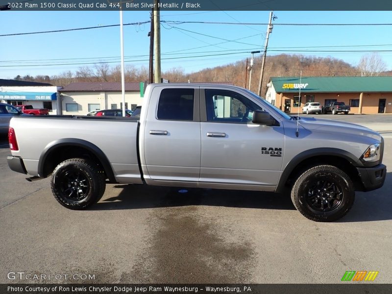 Billet Silver Metallic / Black 2022 Ram 1500 Classic Quad Cab 4x4