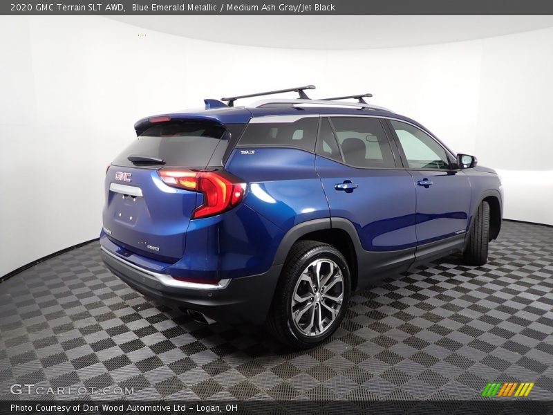 Blue Emerald Metallic / Medium Ash Gray/Jet Black 2020 GMC Terrain SLT AWD