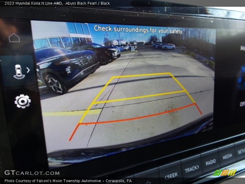 Abyss Black Pearl / Black 2023 Hyundai Kona N Line AWD