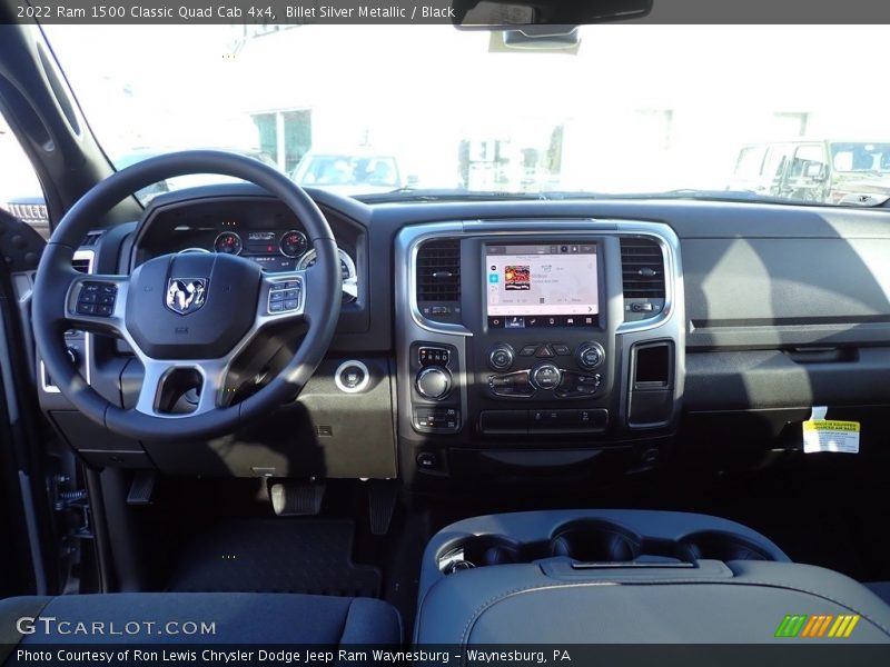 Billet Silver Metallic / Black 2022 Ram 1500 Classic Quad Cab 4x4