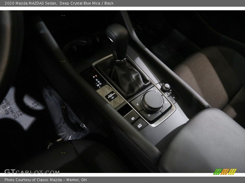 Deep Crystal Blue Mica / Black 2020 Mazda MAZDA3 Sedan