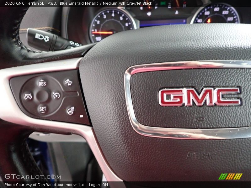 Blue Emerald Metallic / Medium Ash Gray/Jet Black 2020 GMC Terrain SLT AWD