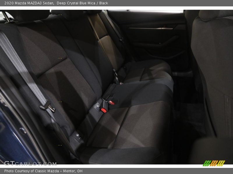 Deep Crystal Blue Mica / Black 2020 Mazda MAZDA3 Sedan