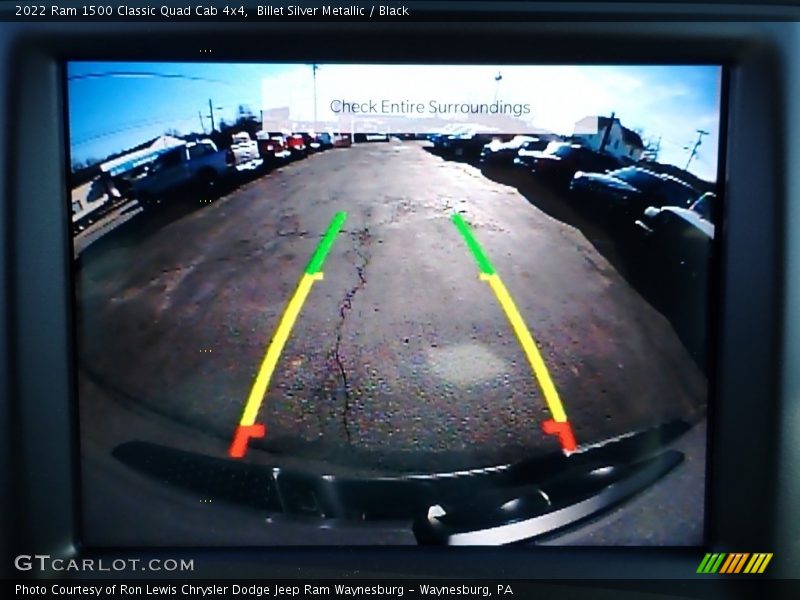 Billet Silver Metallic / Black 2022 Ram 1500 Classic Quad Cab 4x4