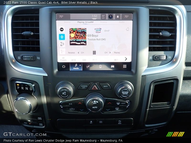 Billet Silver Metallic / Black 2022 Ram 1500 Classic Quad Cab 4x4