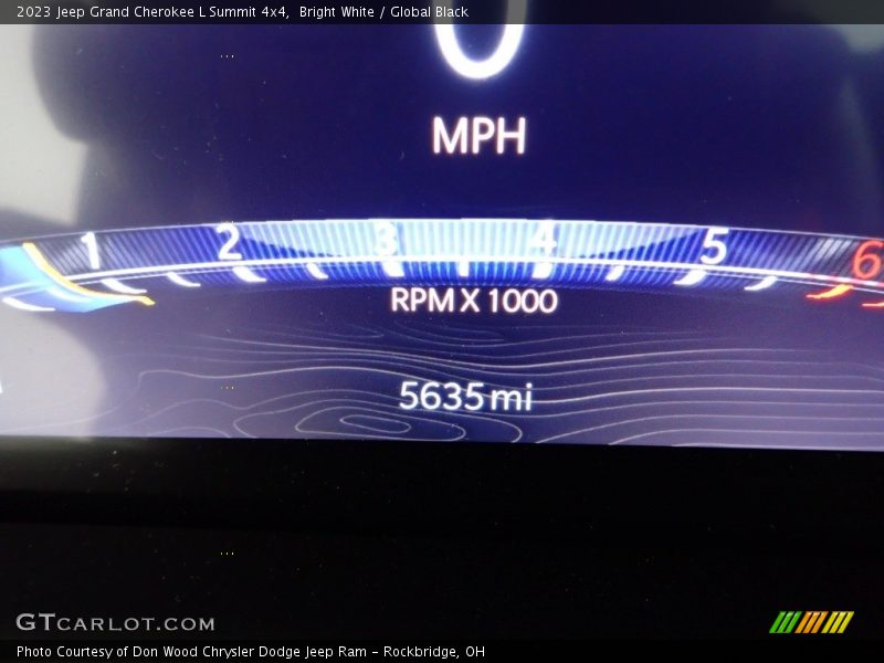 Bright White / Global Black 2023 Jeep Grand Cherokee L Summit 4x4