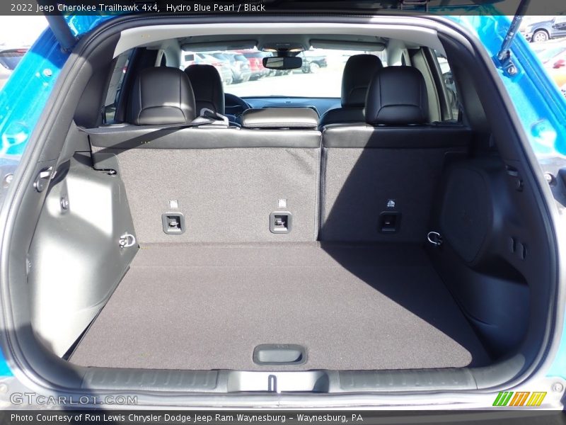 Hydro Blue Pearl / Black 2022 Jeep Cherokee Trailhawk 4x4
