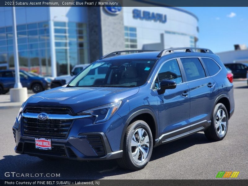 Cosmic Blue Pearl / Warm Ivory 2023 Subaru Ascent Premium