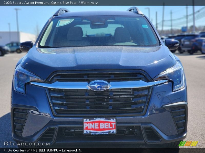 Cosmic Blue Pearl / Warm Ivory 2023 Subaru Ascent Premium