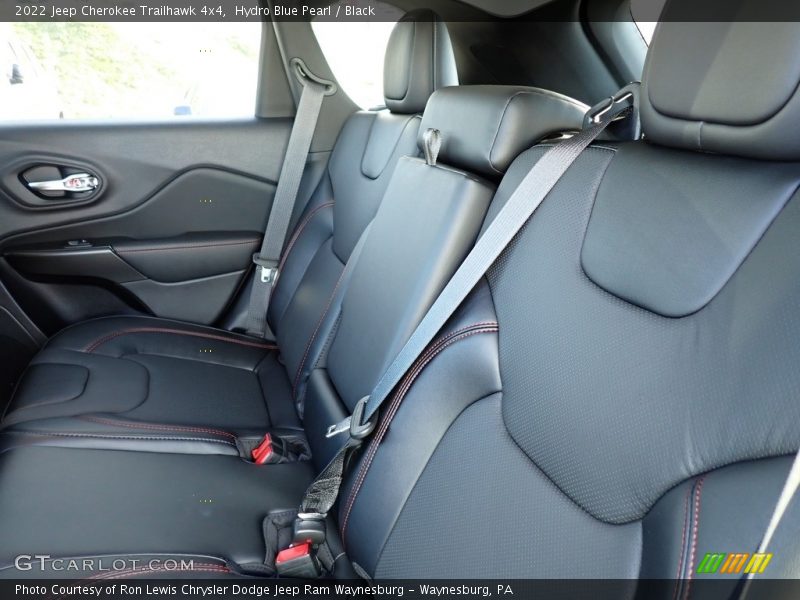 Hydro Blue Pearl / Black 2022 Jeep Cherokee Trailhawk 4x4