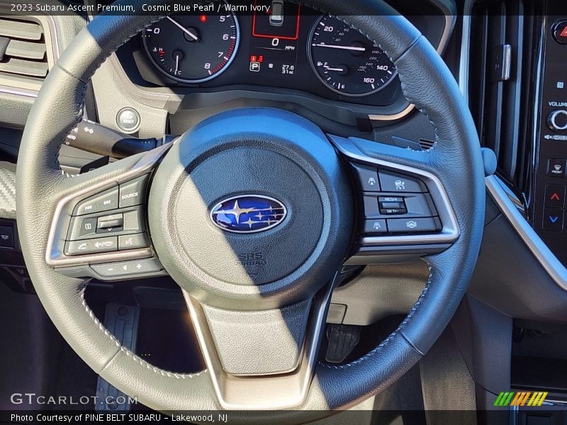 Cosmic Blue Pearl / Warm Ivory 2023 Subaru Ascent Premium