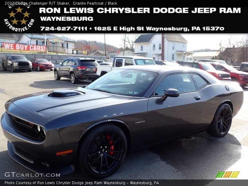 Granite Pearlcoat / Black 2022 Dodge Challenger R/T Shaker