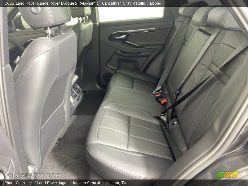 Rear Seat of 2023 Range Rover Evoque S R-Dynamic