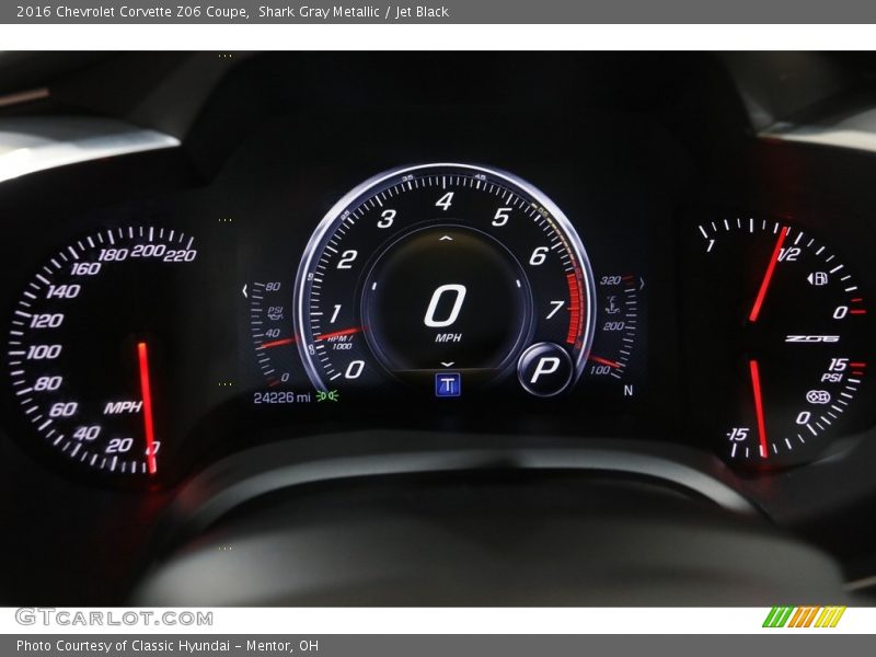  2016 Corvette Z06 Coupe Z06 Coupe Gauges