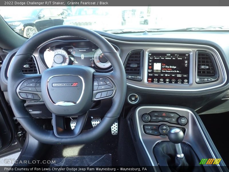 Dashboard of 2022 Challenger R/T Shaker