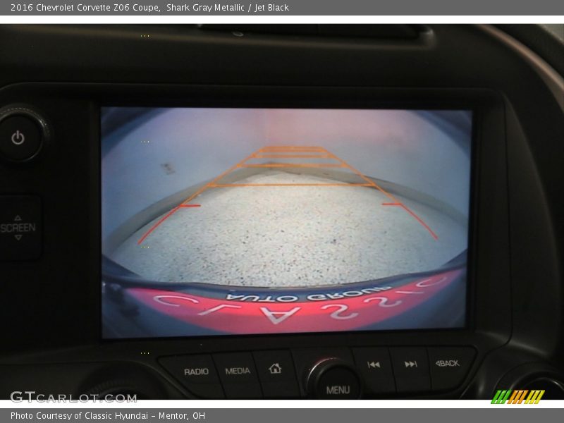 Shark Gray Metallic / Jet Black 2016 Chevrolet Corvette Z06 Coupe