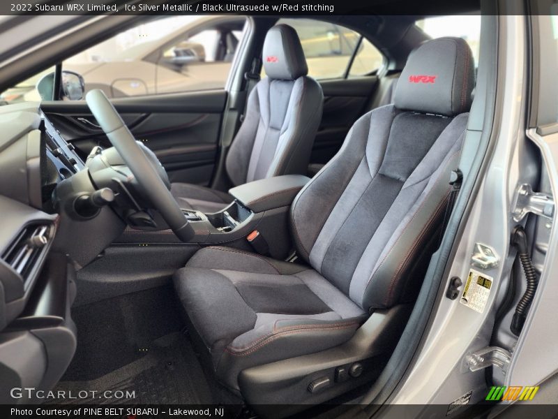  2022 WRX Limited Black Ultrasuede w/Red stitching Interior