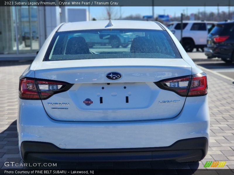 Crystal White Pearl / Titanium Gray 2023 Subaru Legacy Premium