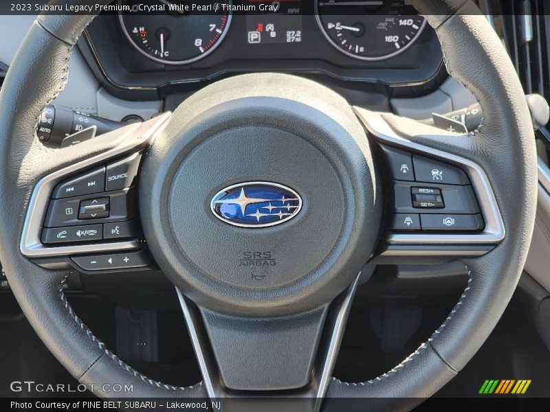 Crystal White Pearl / Titanium Gray 2023 Subaru Legacy Premium