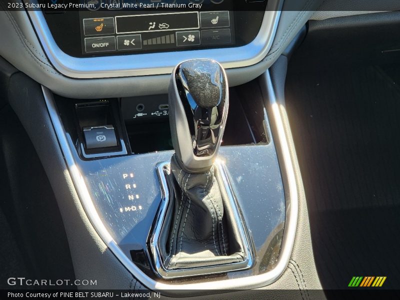 Crystal White Pearl / Titanium Gray 2023 Subaru Legacy Premium
