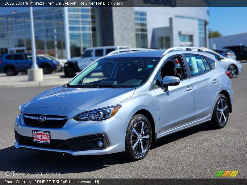 Ice Silver Metallic / Black 2023 Subaru Impreza Premium 5-Door