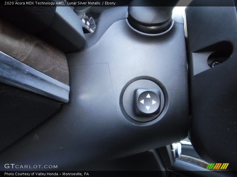 Lunar Silver Metallic / Ebony 2020 Acura MDX Technology AWD