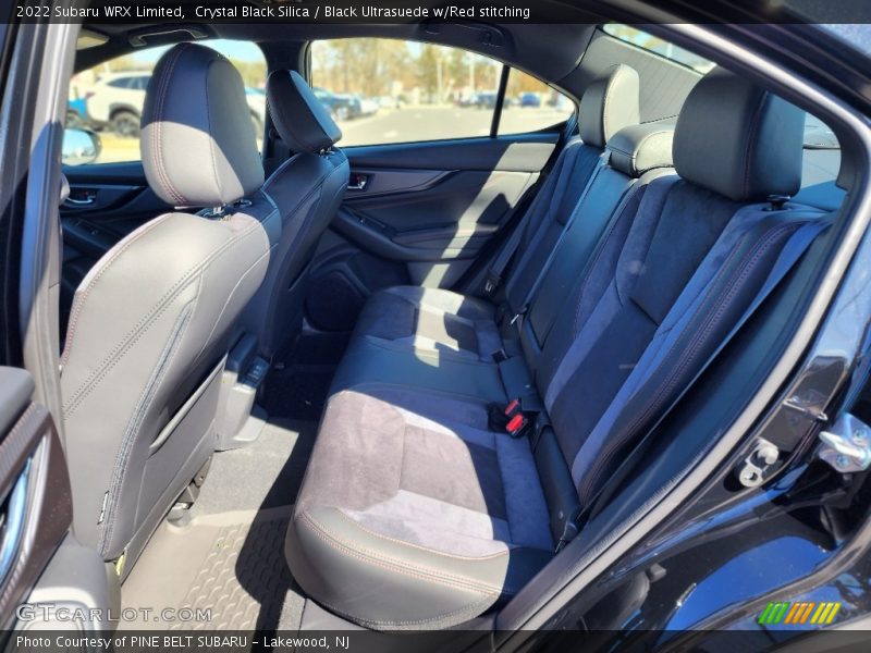Rear Seat of 2022 WRX Limited