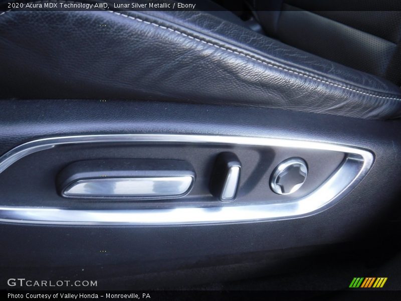 Lunar Silver Metallic / Ebony 2020 Acura MDX Technology AWD