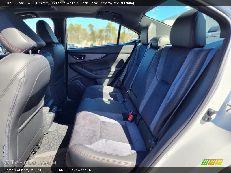 Rear Seat of 2022 WRX Limited