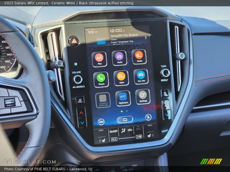 Controls of 2022 WRX Limited