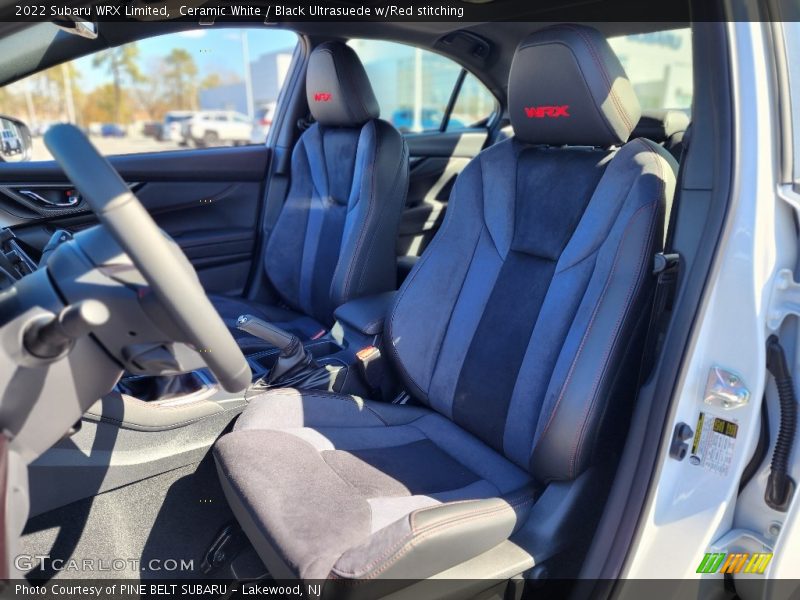 Front Seat of 2022 WRX Limited