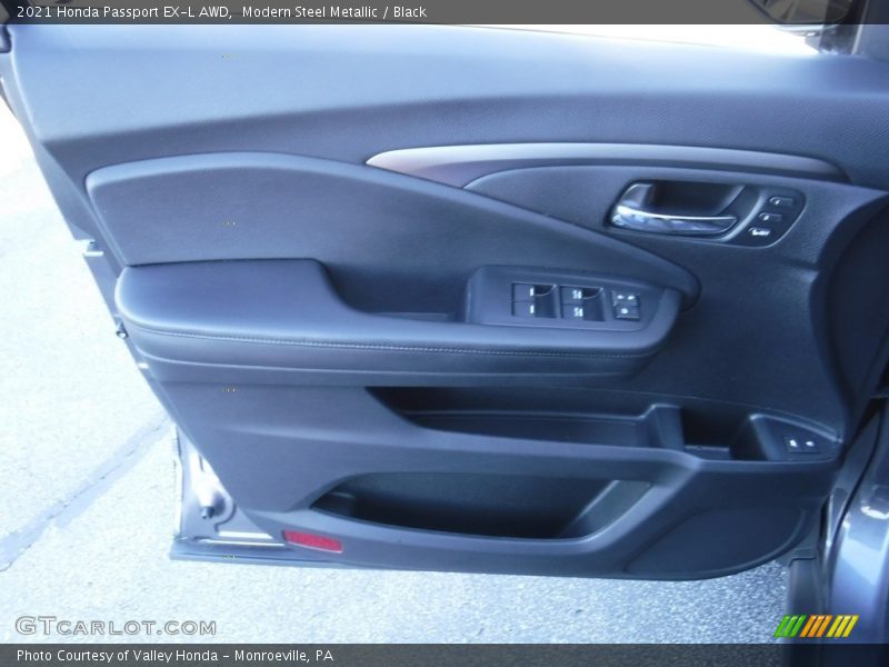 Modern Steel Metallic / Black 2021 Honda Passport EX-L AWD