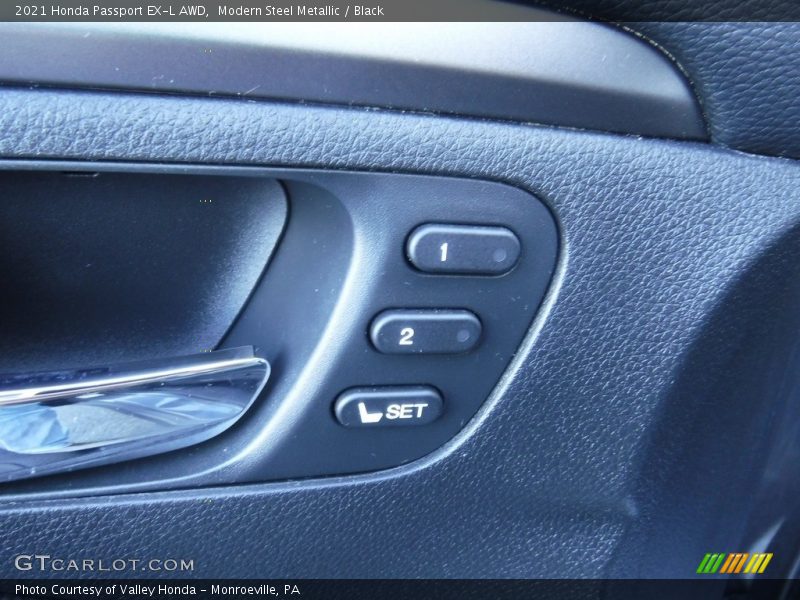 Modern Steel Metallic / Black 2021 Honda Passport EX-L AWD