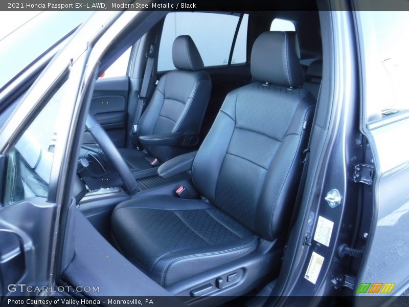 Modern Steel Metallic / Black 2021 Honda Passport EX-L AWD
