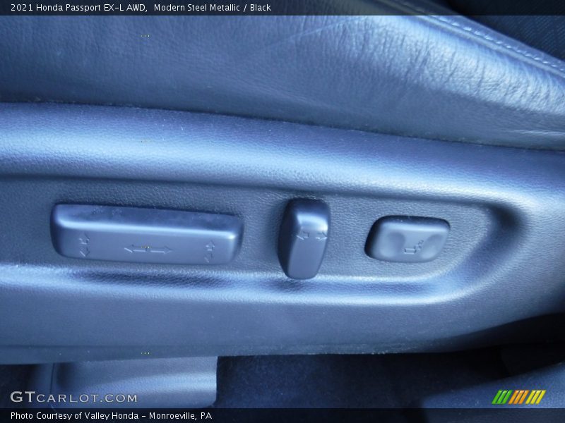 Modern Steel Metallic / Black 2021 Honda Passport EX-L AWD