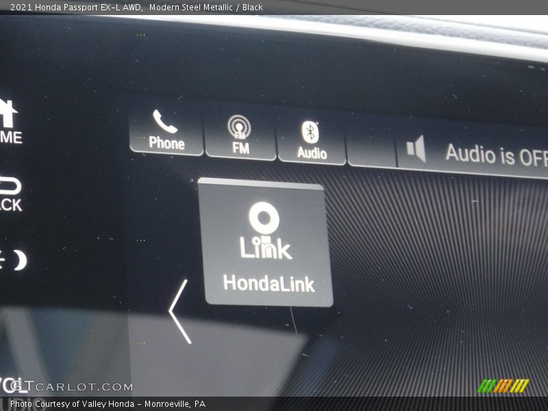 Modern Steel Metallic / Black 2021 Honda Passport EX-L AWD