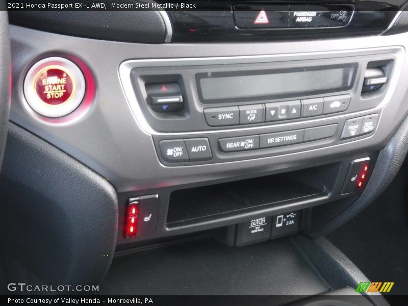 Modern Steel Metallic / Black 2021 Honda Passport EX-L AWD