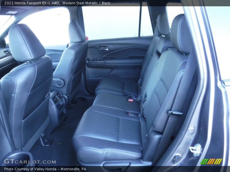 Modern Steel Metallic / Black 2021 Honda Passport EX-L AWD