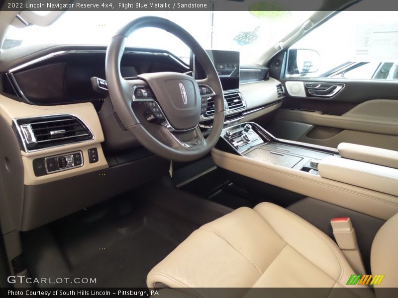 Front Seat of 2022 Navigator Reserve 4x4