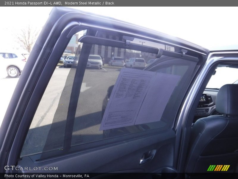 Modern Steel Metallic / Black 2021 Honda Passport EX-L AWD