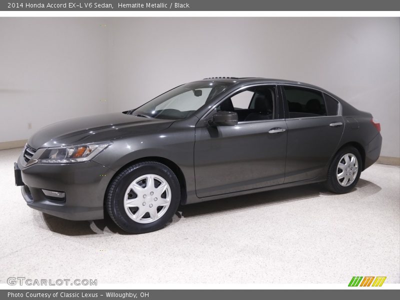 Front 3/4 View of 2014 Accord EX-L V6 Sedan