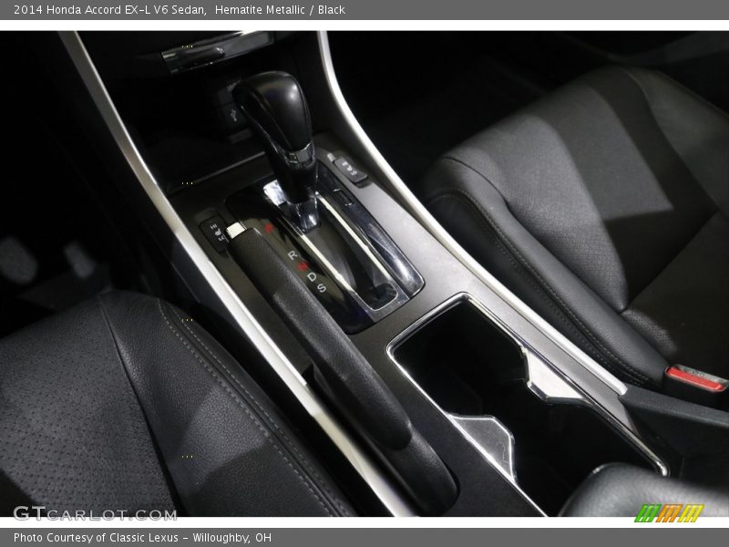 Hematite Metallic / Black 2014 Honda Accord EX-L V6 Sedan